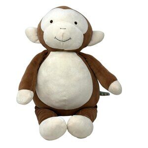 BUNNIES BY THE BAY Brown Monkey Plush Huggably Soft